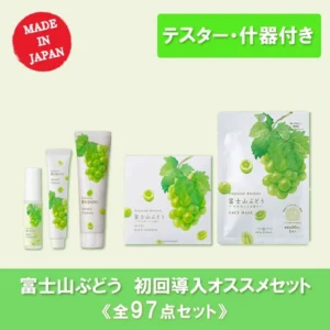 富士山麝香葡萄 初回導入推薦套組 全97點（附測試品／什器)